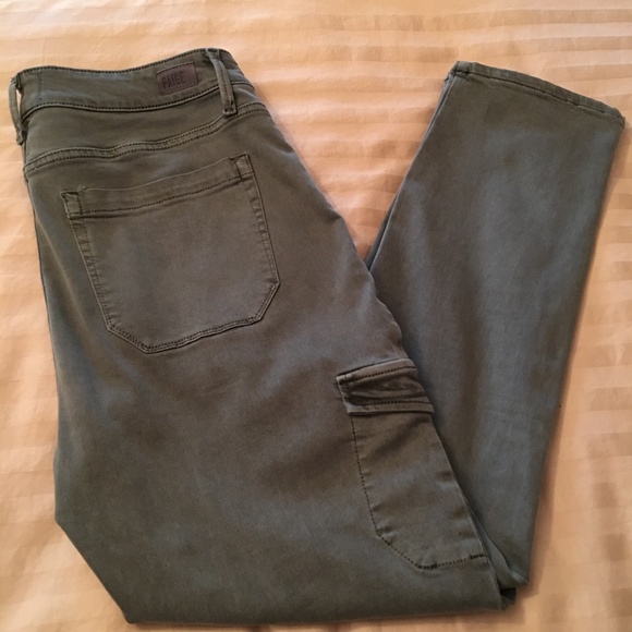 Host Pick! Paige Jolie Mid-Rise Utility Jeans - Size 30 - Picture 4 of 6